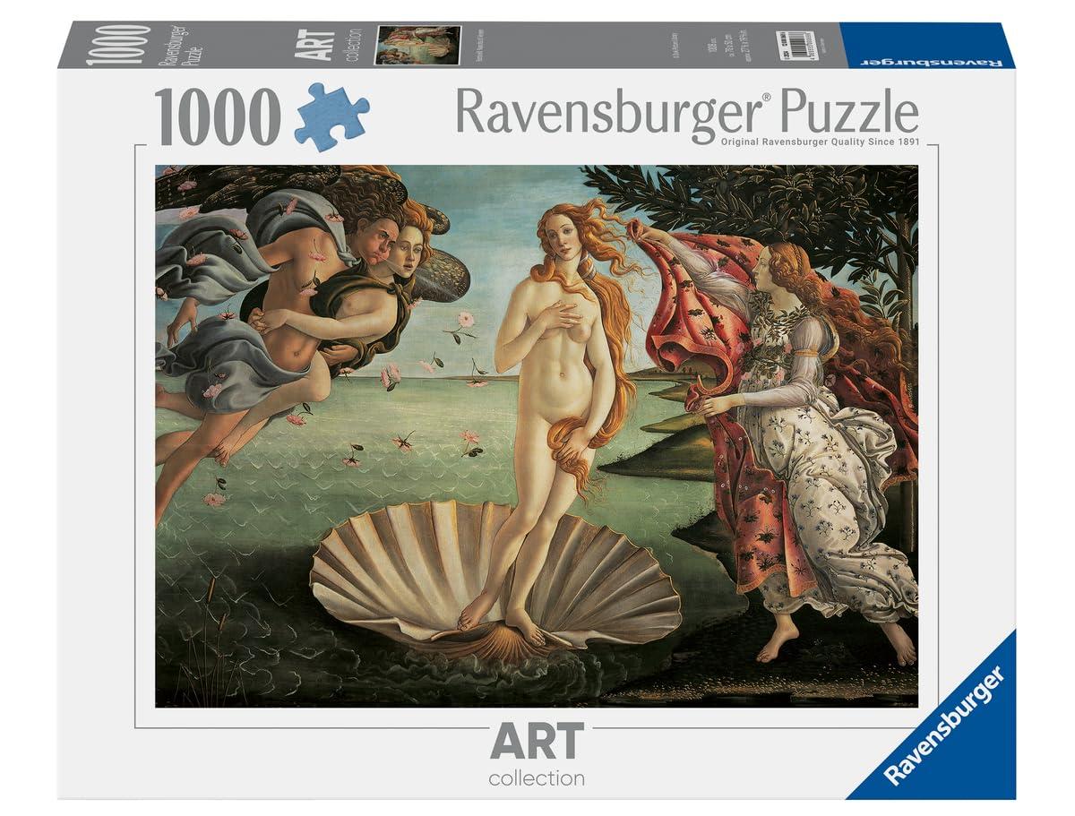 Puzzle 1000 pièces - Art Collection - La Naissance de Vénus/Sandro Botticelli