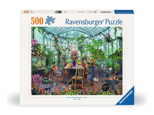 Puzzle 500 p - Un matin dans la serre
