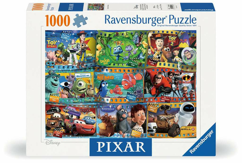puzzle 1000 pièces - les films DIsney Pixar