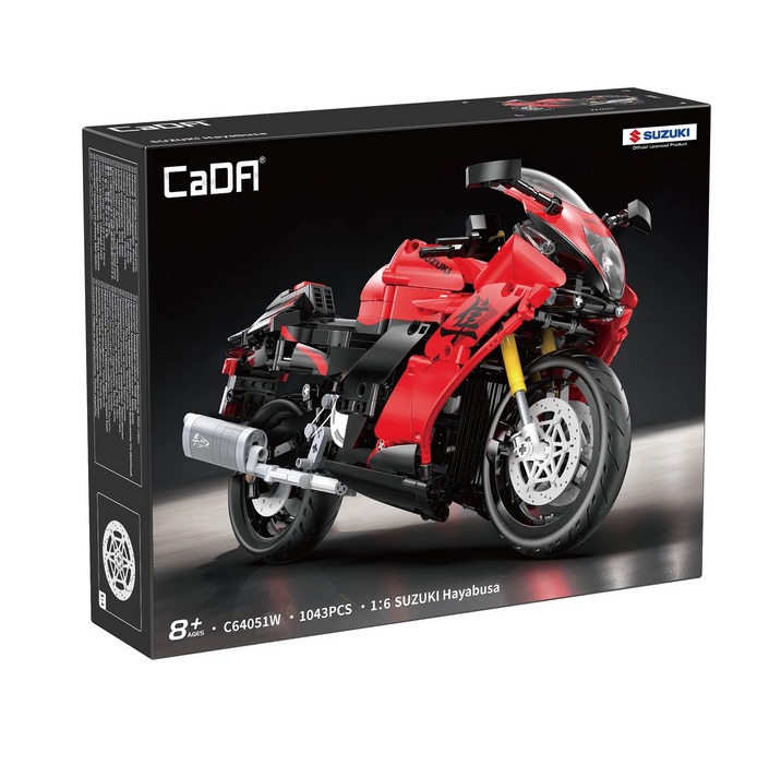 Cada Moto 1:6 SUZUKI Hayabusa 1043 pieces