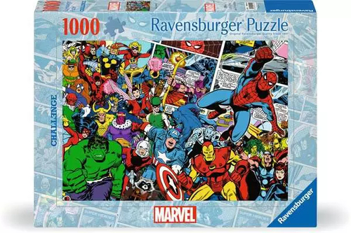 Puzzle 1000 pièces - Marvel (Challenge Puzzle)