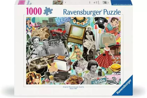 puzzle 1000 pièces - les années 50