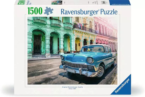 Puzzle 1500 pièces - Les Voitures de Cuba