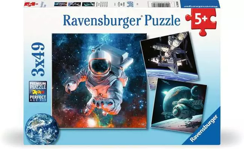 puzzle 49 pièces - aventure dans l'espace