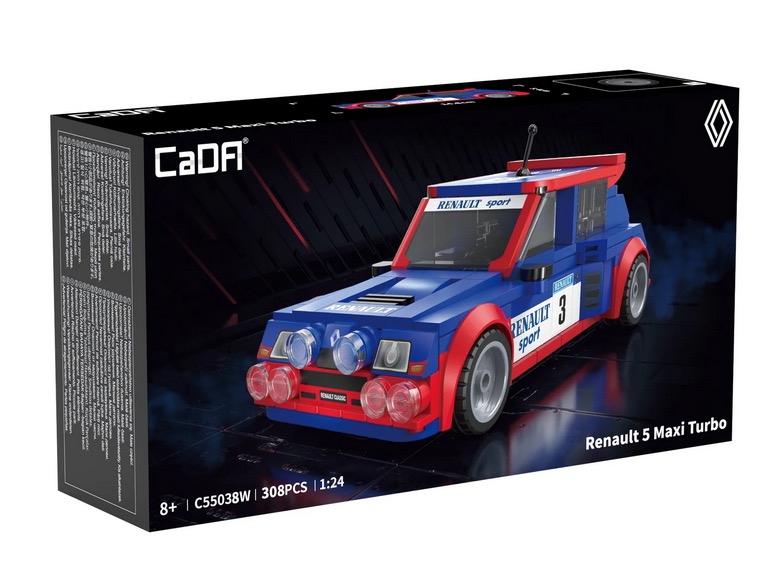 CADA - Voitures 1:24 - Renault 5 Maxi Turbo - 308 pcs