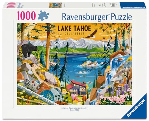 Puzzle 1000 pièces - Lac Tahoe, Californie