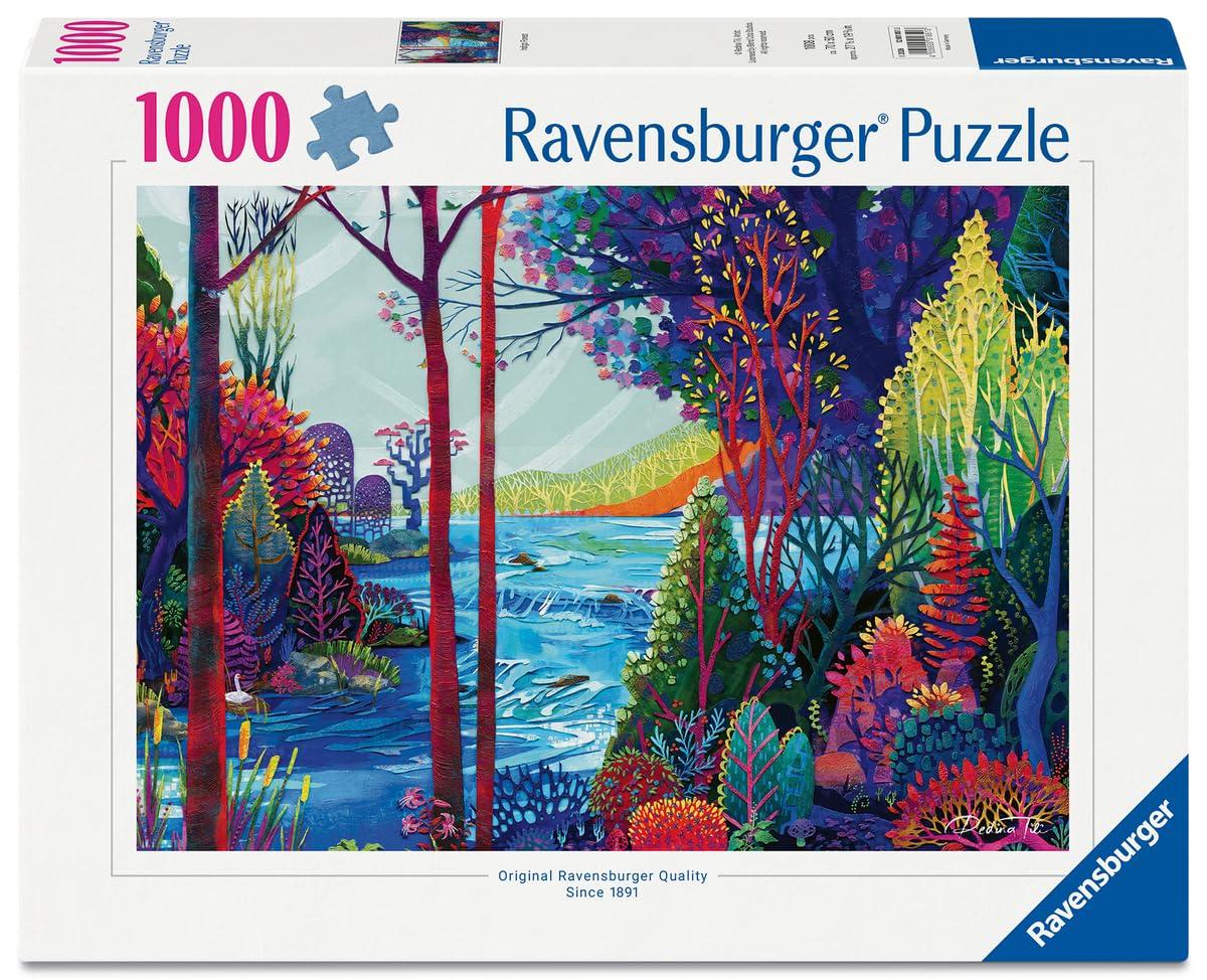 Puzzle 1000 pièces - Forêt Indigo