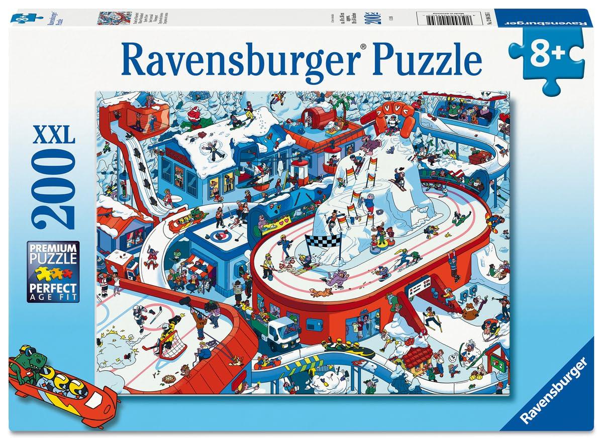 Puzzle 200 pièces XXL - Sports d’Hiver