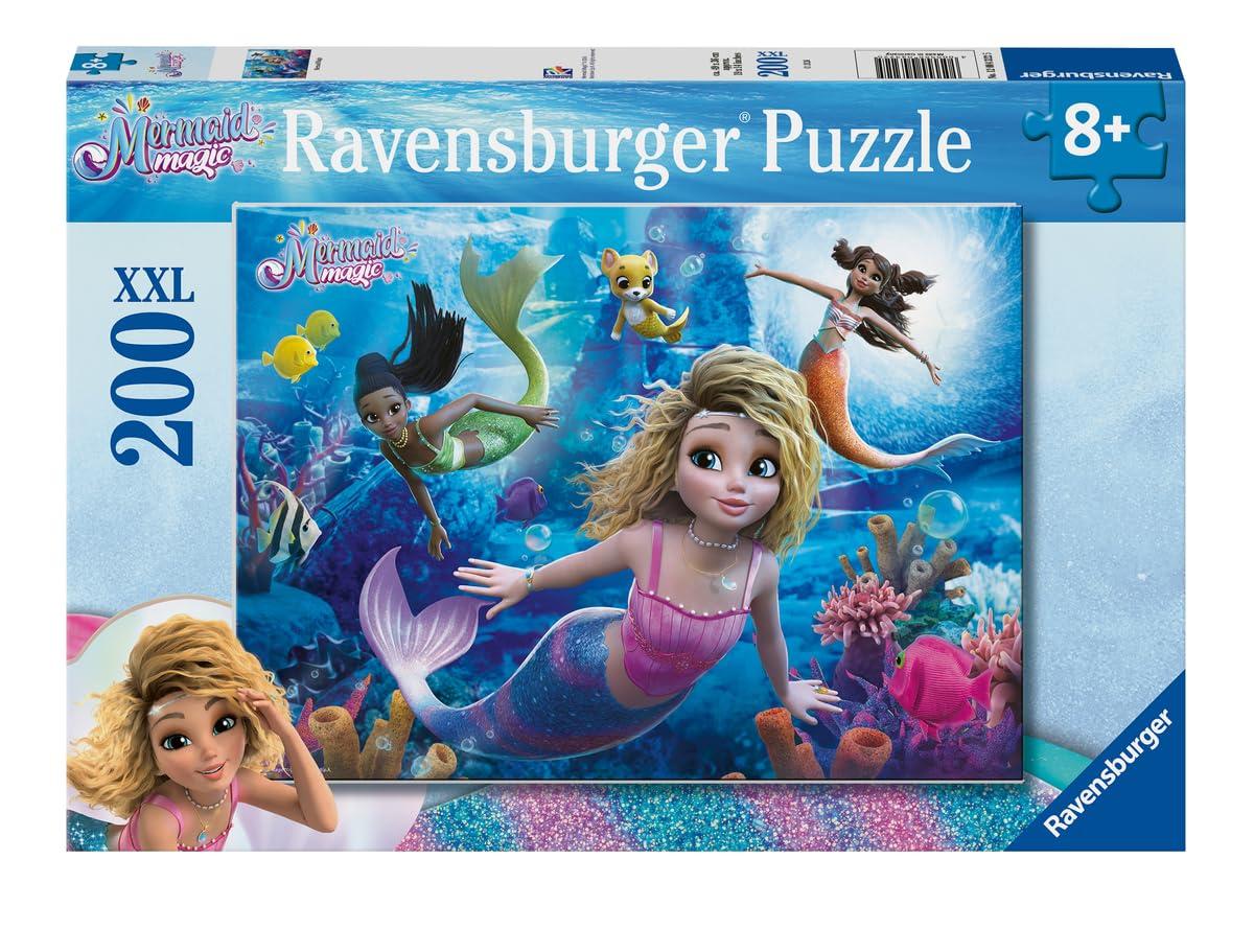 Puzzle 200 pièces XXL - Le Monde Magique des Sirènes Suprêmes