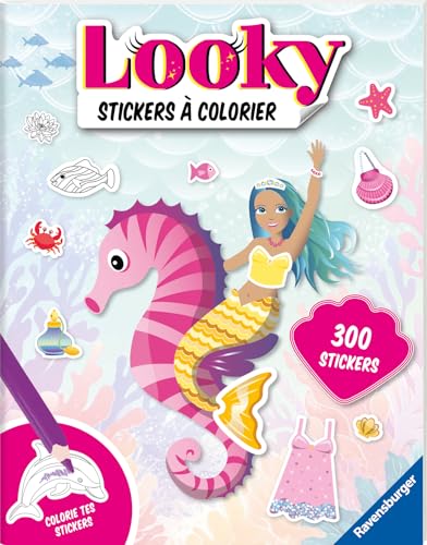 Looky Livre de stickers - sirènes