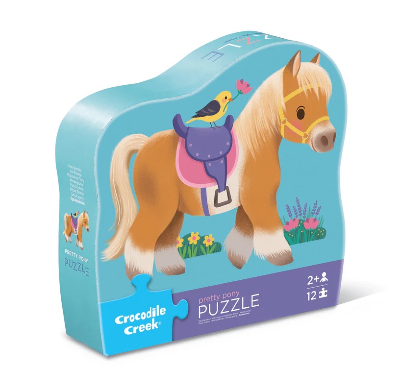 Mini Puzzle - 12 pièces - Poney