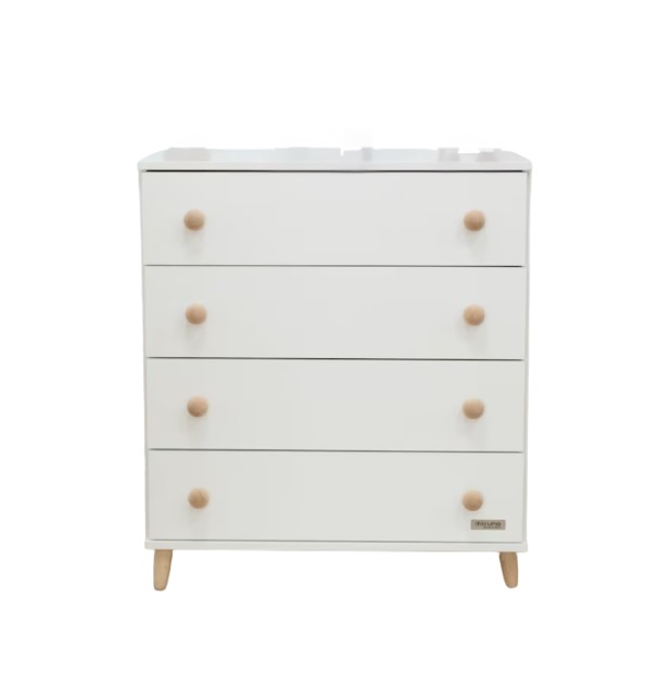 Commode Style Blanc et Bois