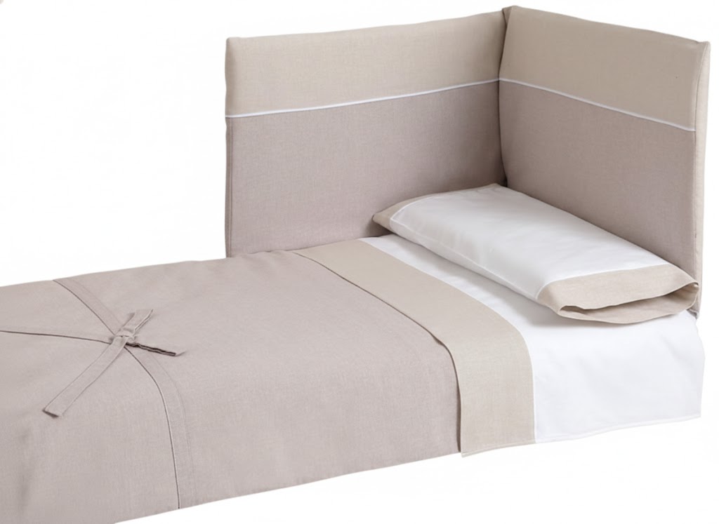 set de linge Nordique 140x70 Nature Beige