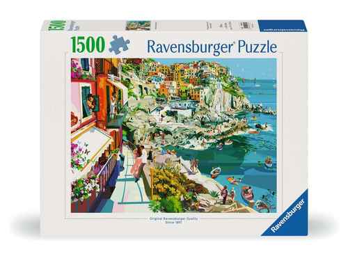 Puzzle 1500 pieces Romance aux Cinque Terre