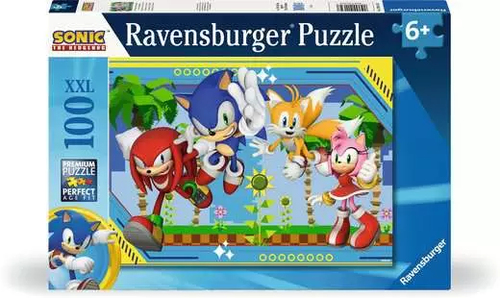 Puzzle XXL 100 pieces Sonic Tails et Amy