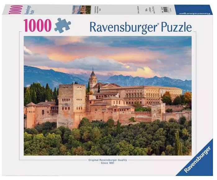 Puzzle 1000 pieces Le Palais de l Alhambra de Grenade
