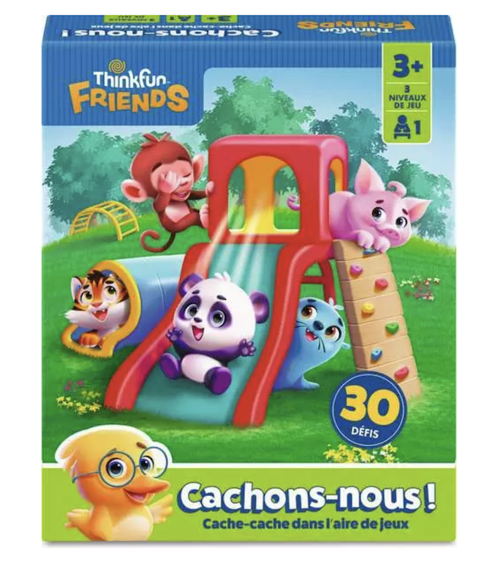Ravensburger Jeux de logique - ThinkFun Friends : Cachons-nous