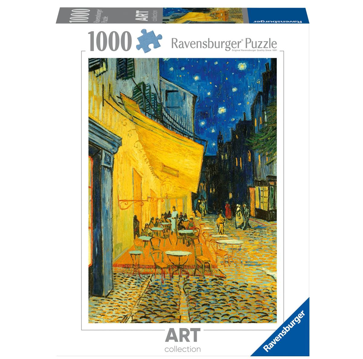 Puzzle 1000p - Terrasse de cafe - Van Gogh