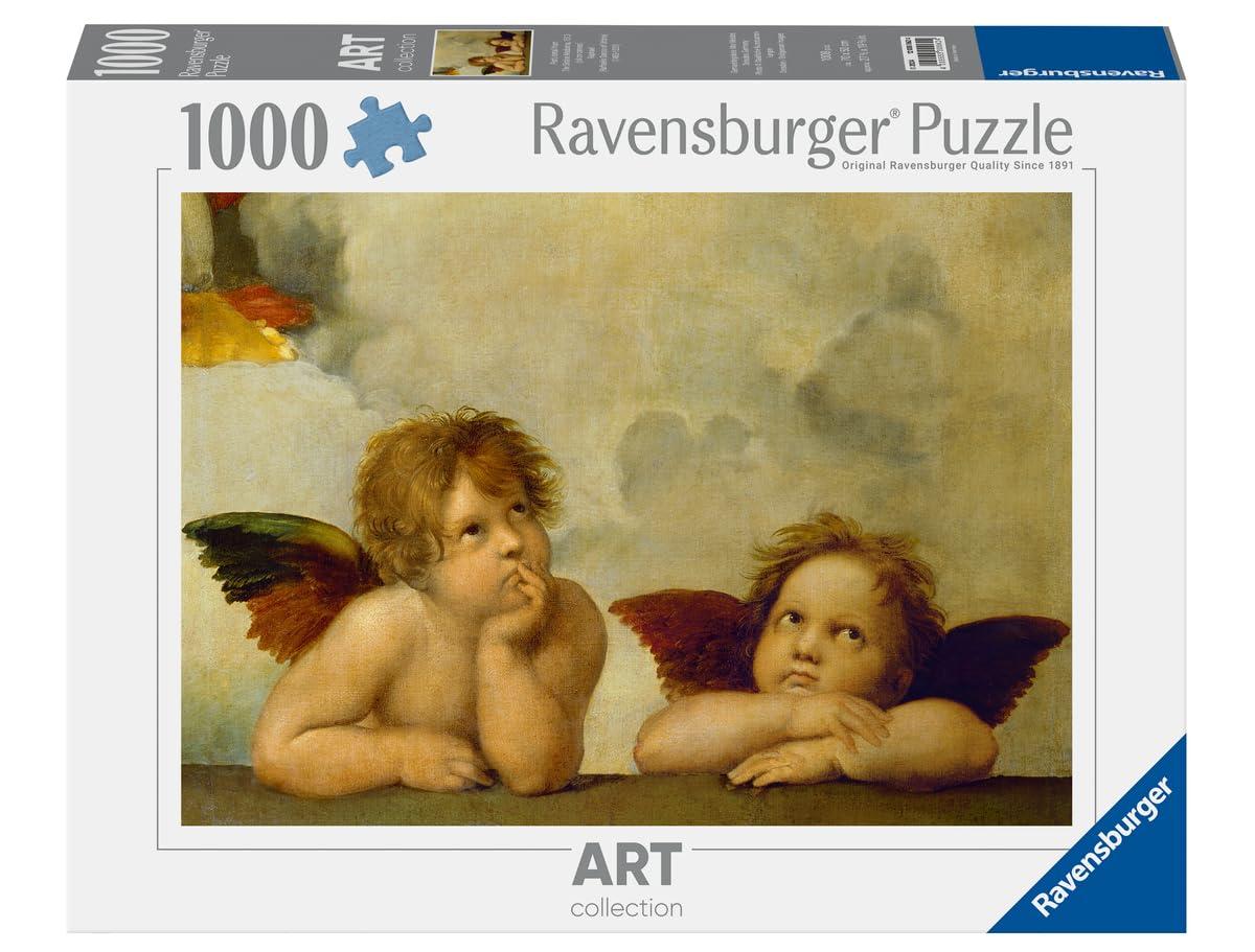 Puzzle 1000p - Madone Sixtine de Raphael