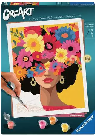 CreArt - 24x30 cm - Blooming Beauty