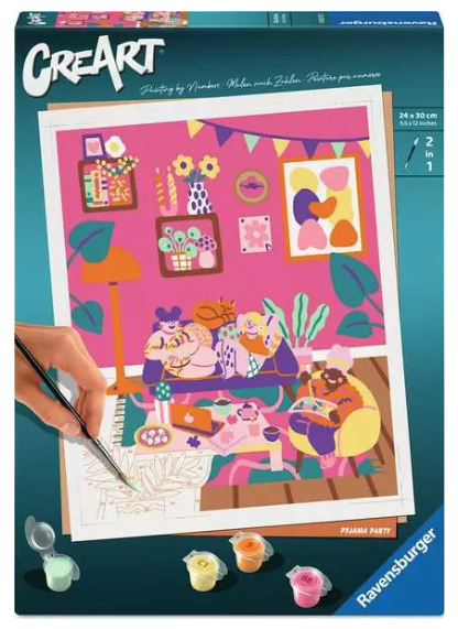 CreArt - 24x30 - Pyjama Party