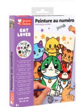 Peinture au numero Cat lover