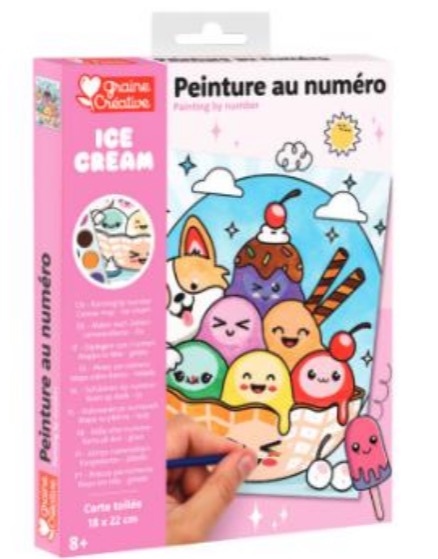 Peinture Au Numero Coupe De Glace