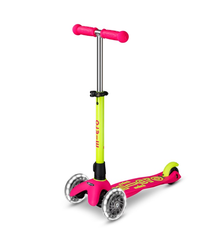 Mini Micro Deluxe Neon LED Flamingo Yellow