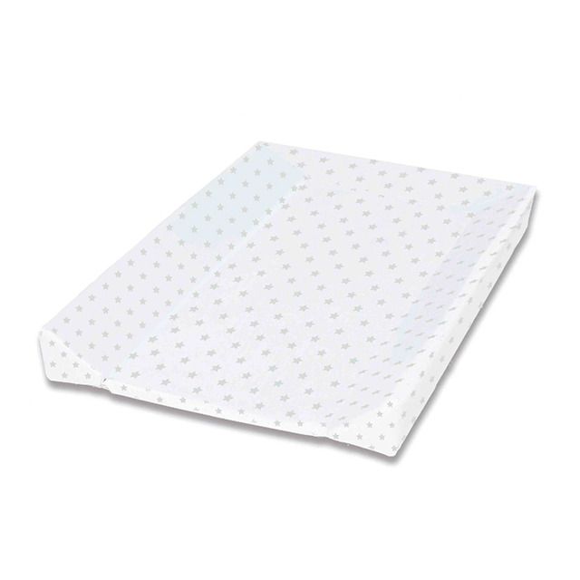 Matelas plan à langer Étoiles Gris