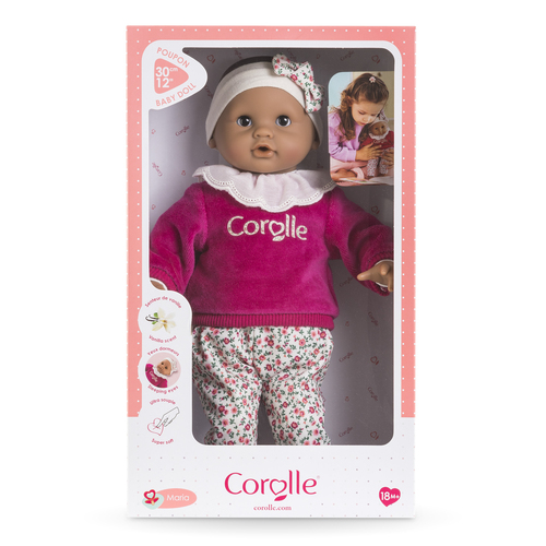 BB30cm Poupon Bebe Calin Maria Rose Grenadine