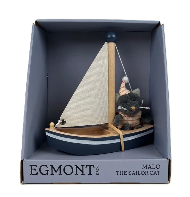 Mini Malo le chat et son bateau