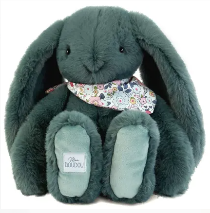 Lapin Fleurette - eucalyptus 35cm