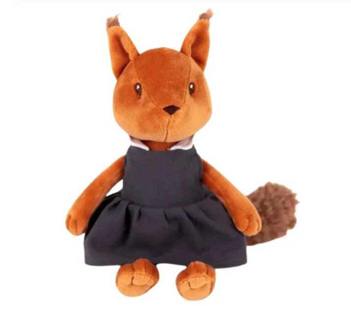 Peluche Maman ecureuil 25cm