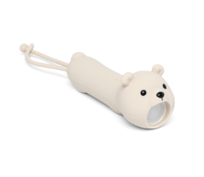 Lampe de poche silicone - Ours