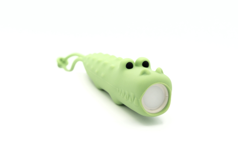 Lampe de poche silicone - Crocodile