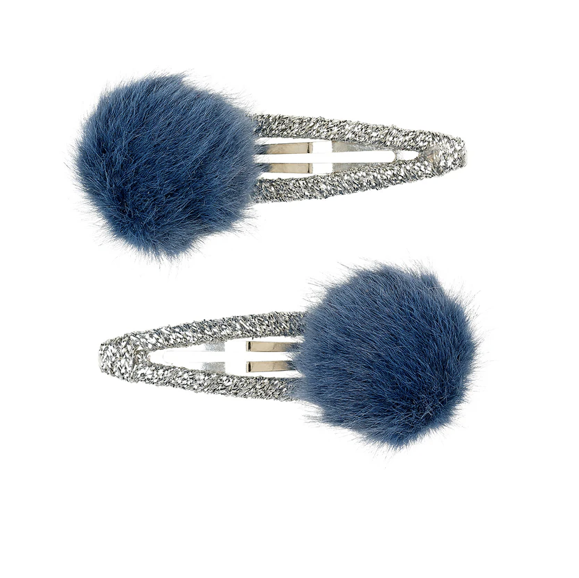 Barette Filippa bleu nuit