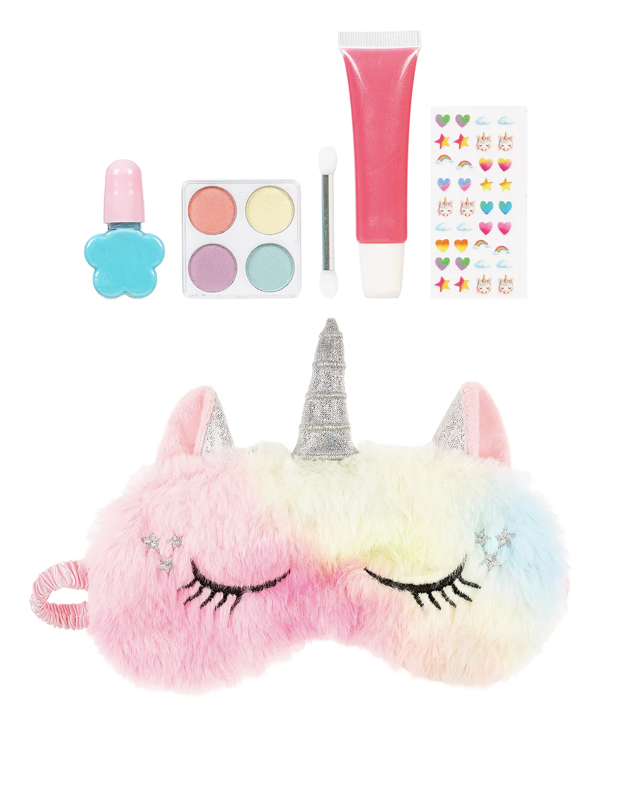 Set Licorne maquillage et masque de nuit