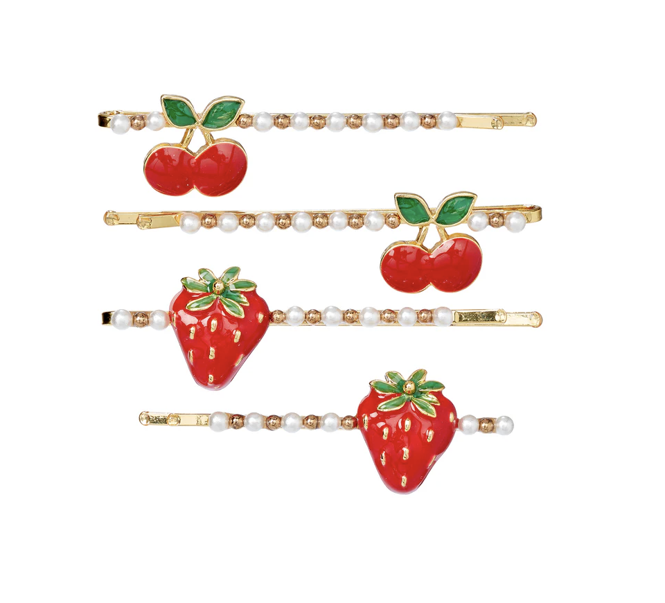 Epingles a cheveux Yda fraise