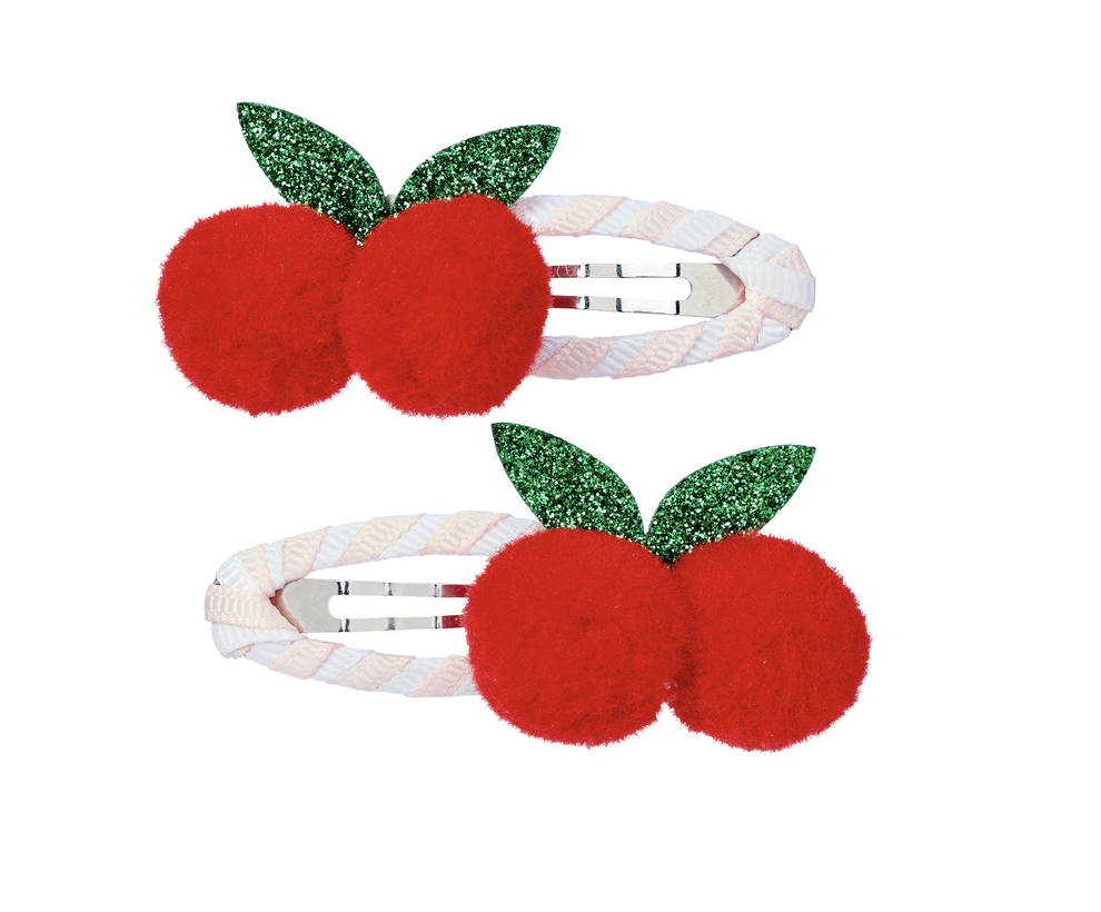Pinces a cheveux Cerise Rosy Berry