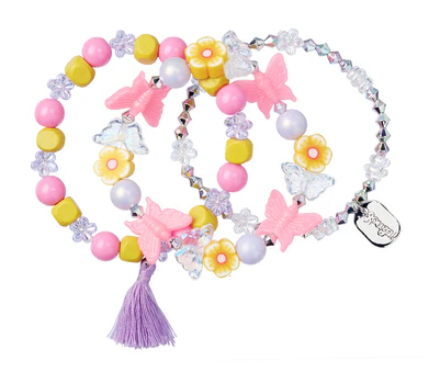 Set de 3 bracelet Teddy papillon