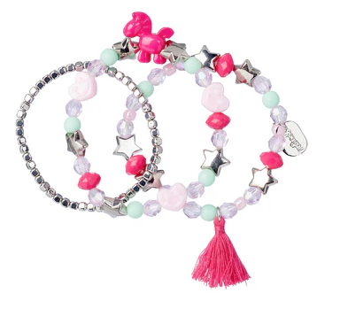 Set de 3 bracelets Lois cheval