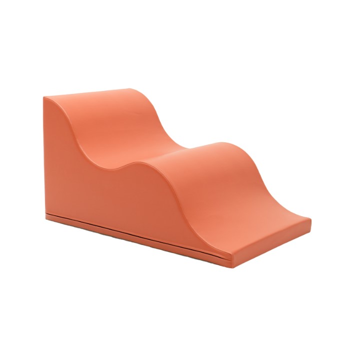 Mega Vague en mousse Rose saumon