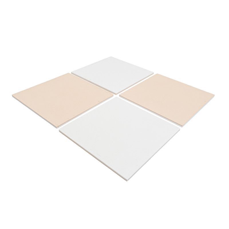 Tapis de jeu XL Beige Blanc
