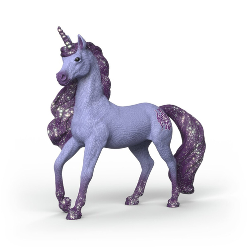 70893 Figurine Etalon Licorne Orchid