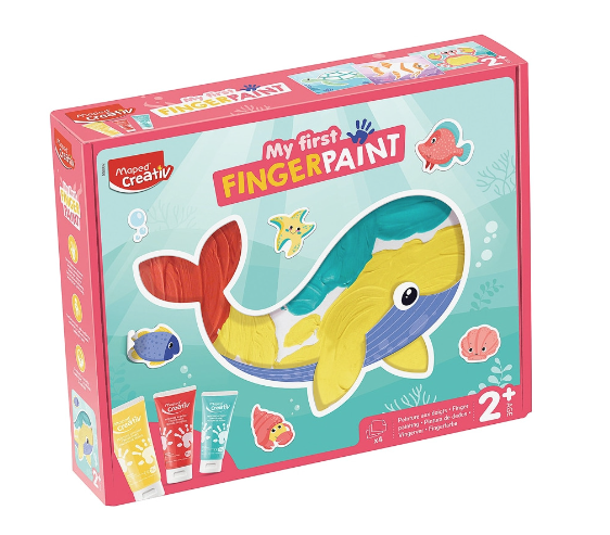 Ma premiere peinture au doigt