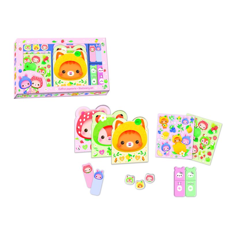 Mon coffret papeterie Kawaii