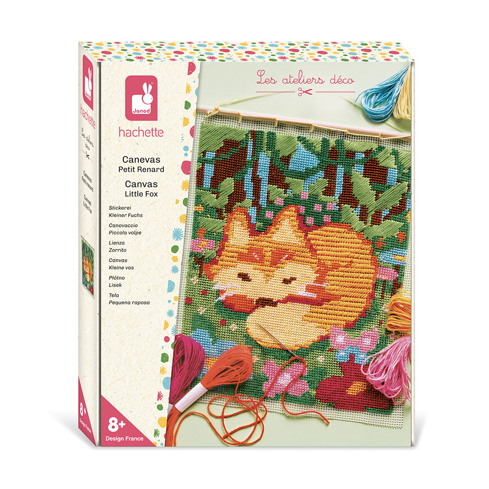 Canevas Petit renard dormant