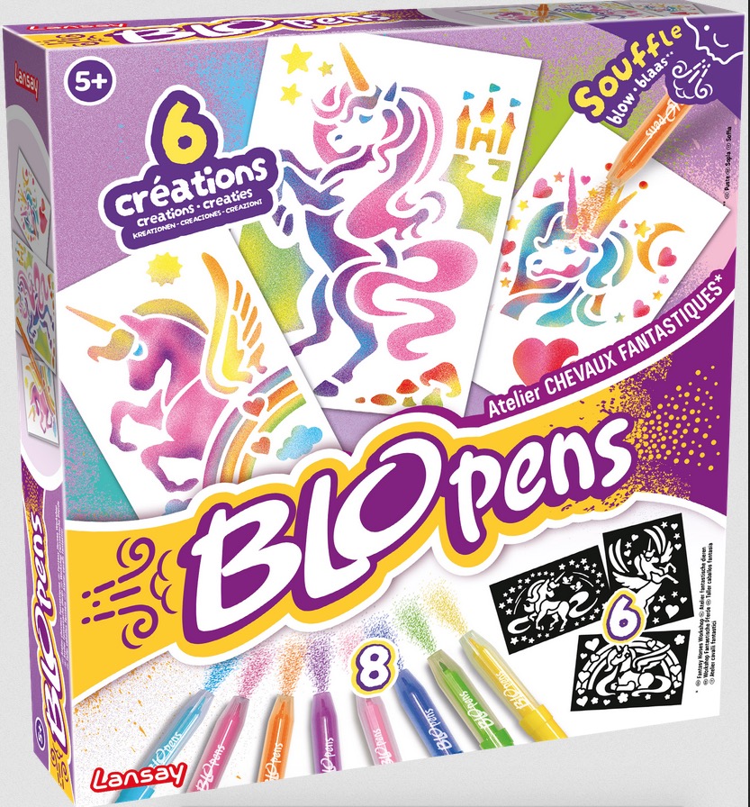 Blopens Atelier chevaux fantastiques