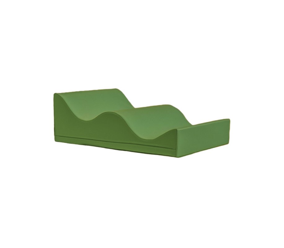 Vague Vert structure en mousse