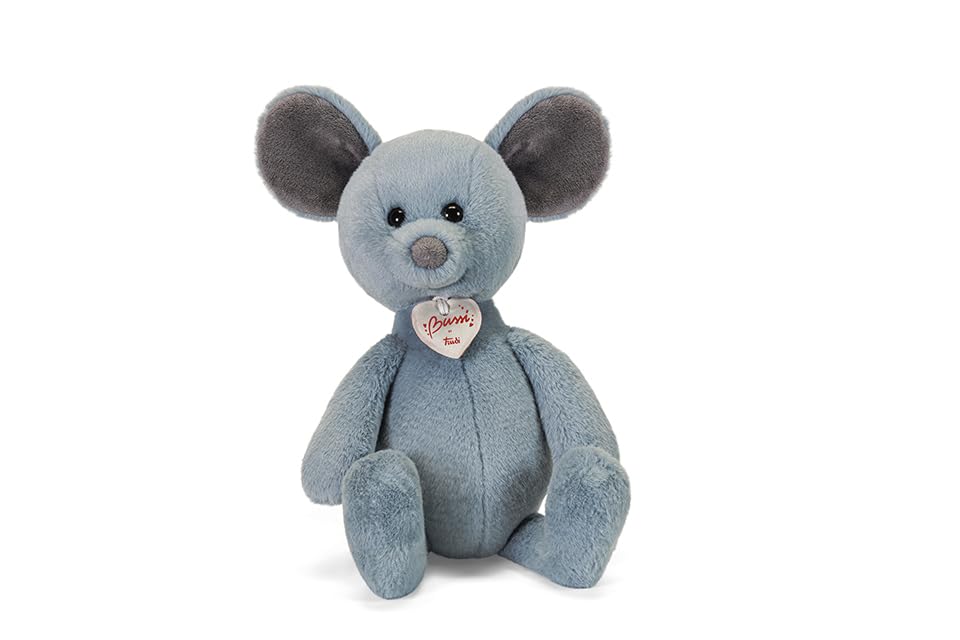 Peluche Ma souris bleu 34cm 